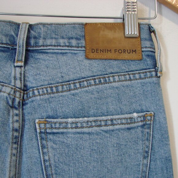 Aritzia Denim Forum Yoko High Rise Slim Jeans Organic Cotton Size 25 - Picture 14 of 16